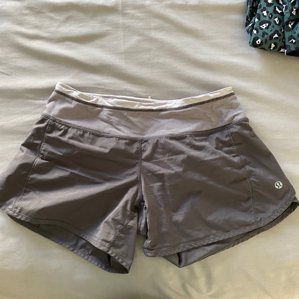 Worn lululemon shorts